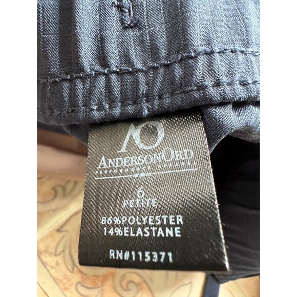 New with defects !  Anderson Ord - Ladies Solution Jogger Navy Women  6-p‎ - Picture 11 of 11